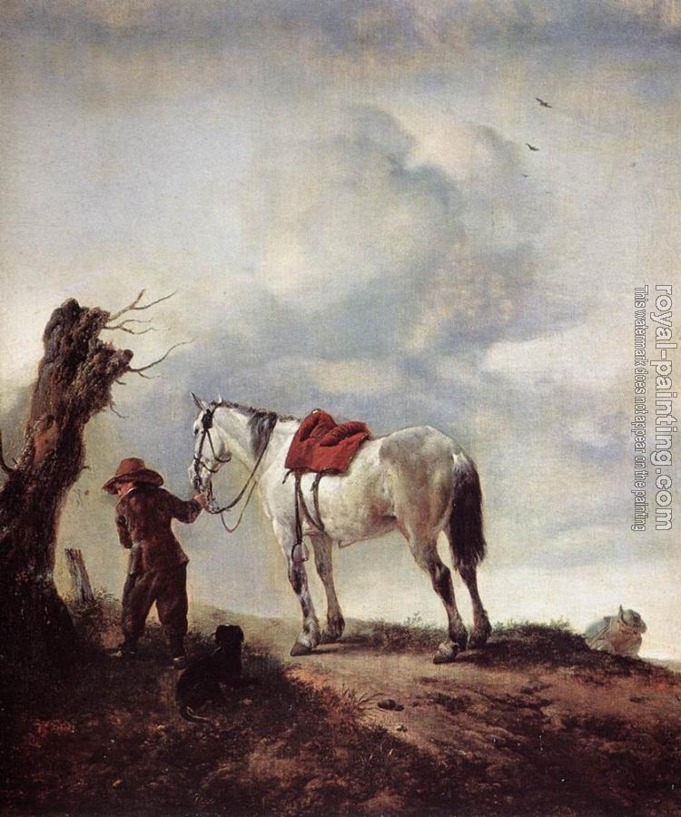Philips Wouwerman : The White Horse